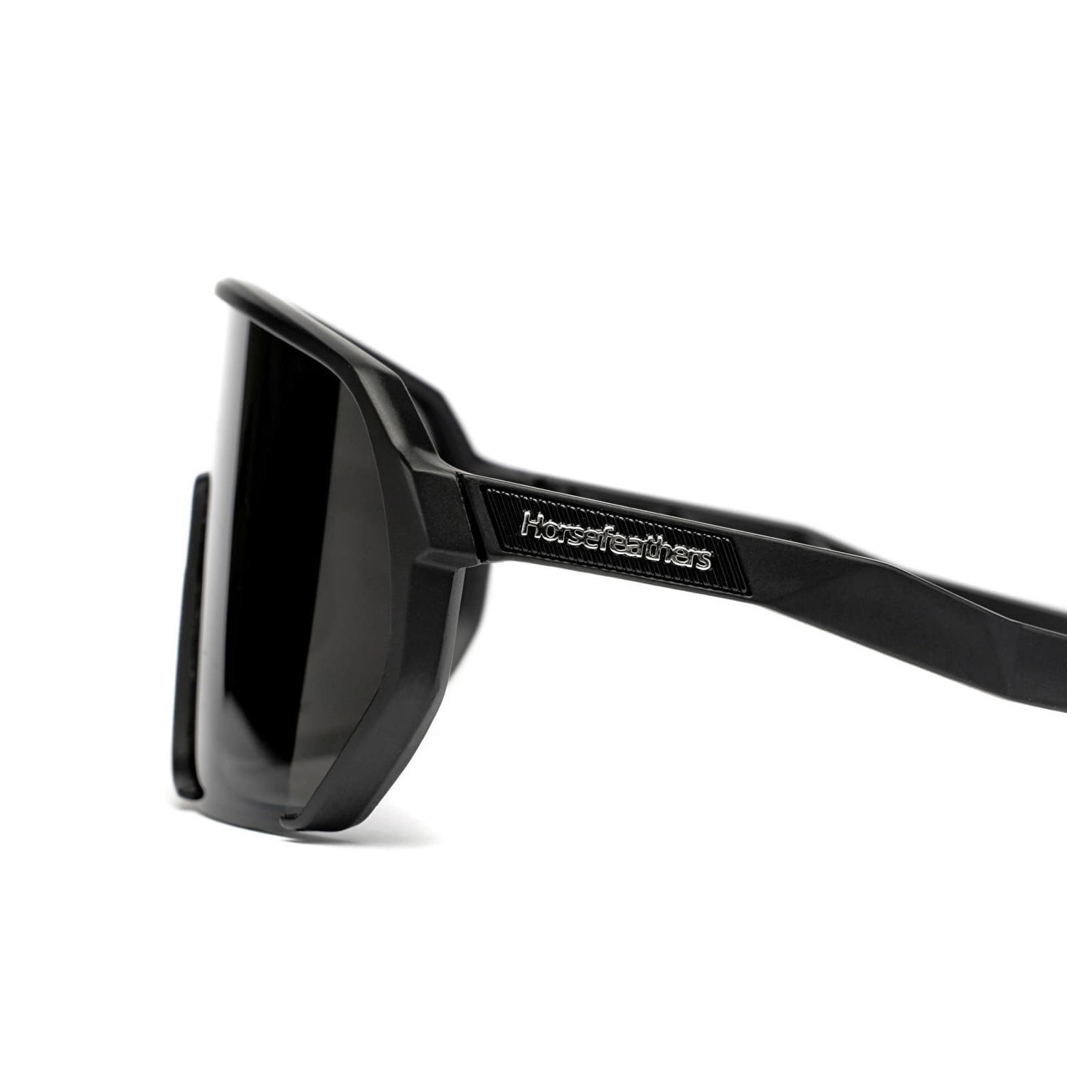 Solbriller Horsefeathers Archie Bike Sunglasses Black/ Smoke Sort | AM219C, 1