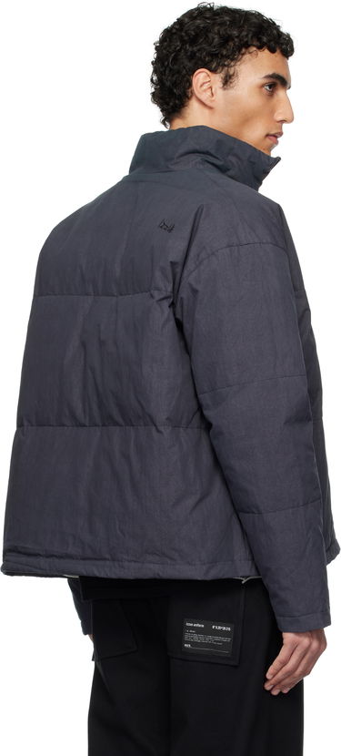 Puffer jakke izzue Izzue Indigo-Dyed Down Jacket Mørkeblå | IZXDND7101F4NCCX, 2