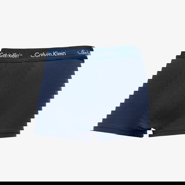 Boksere CALVIN KLEIN Low Rise Trunks 3 Pack Blå | U2664G-4KU, 2