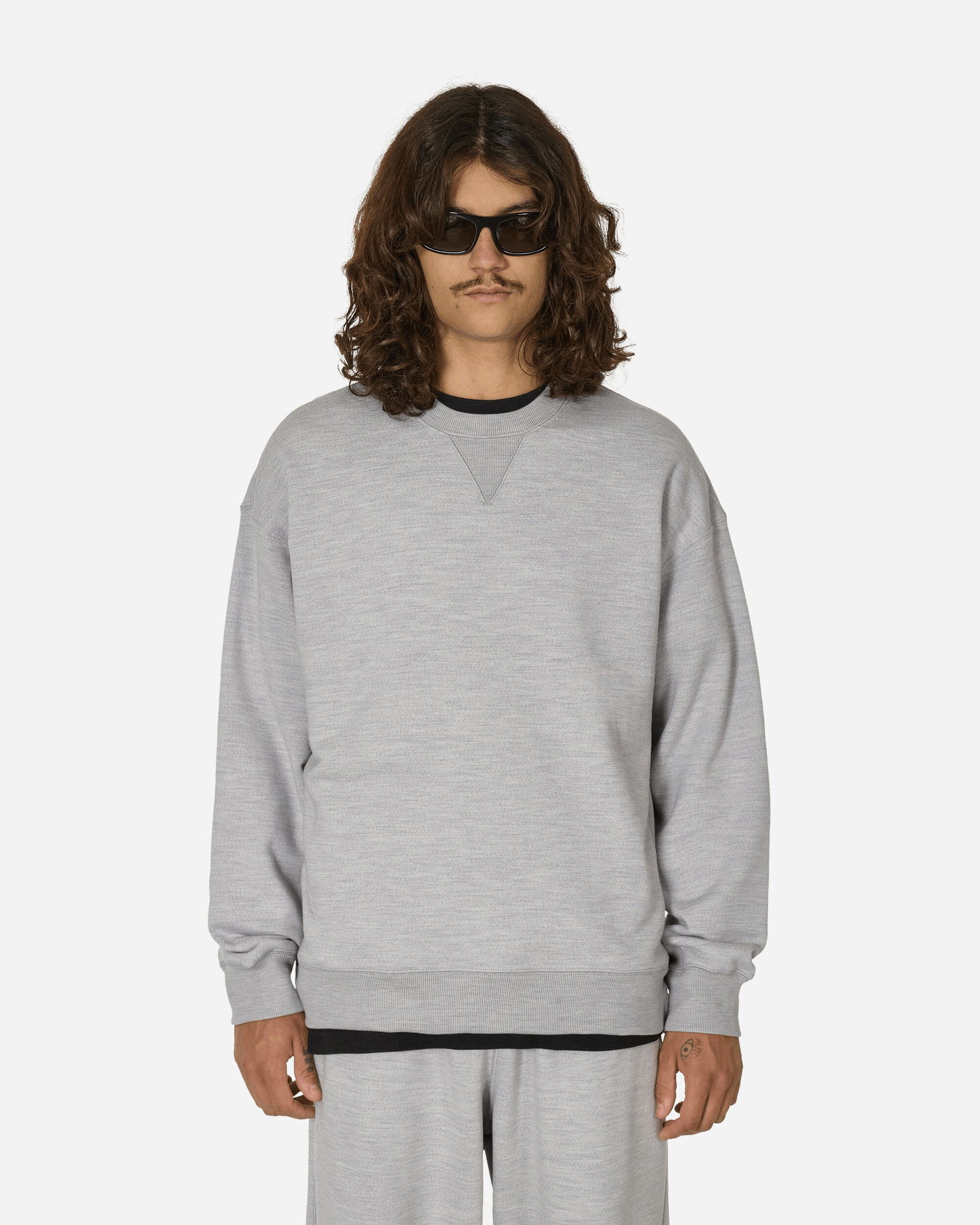 Sweatshirt Nike Wool Classics Crewneck Grå | FV4883-048, 0