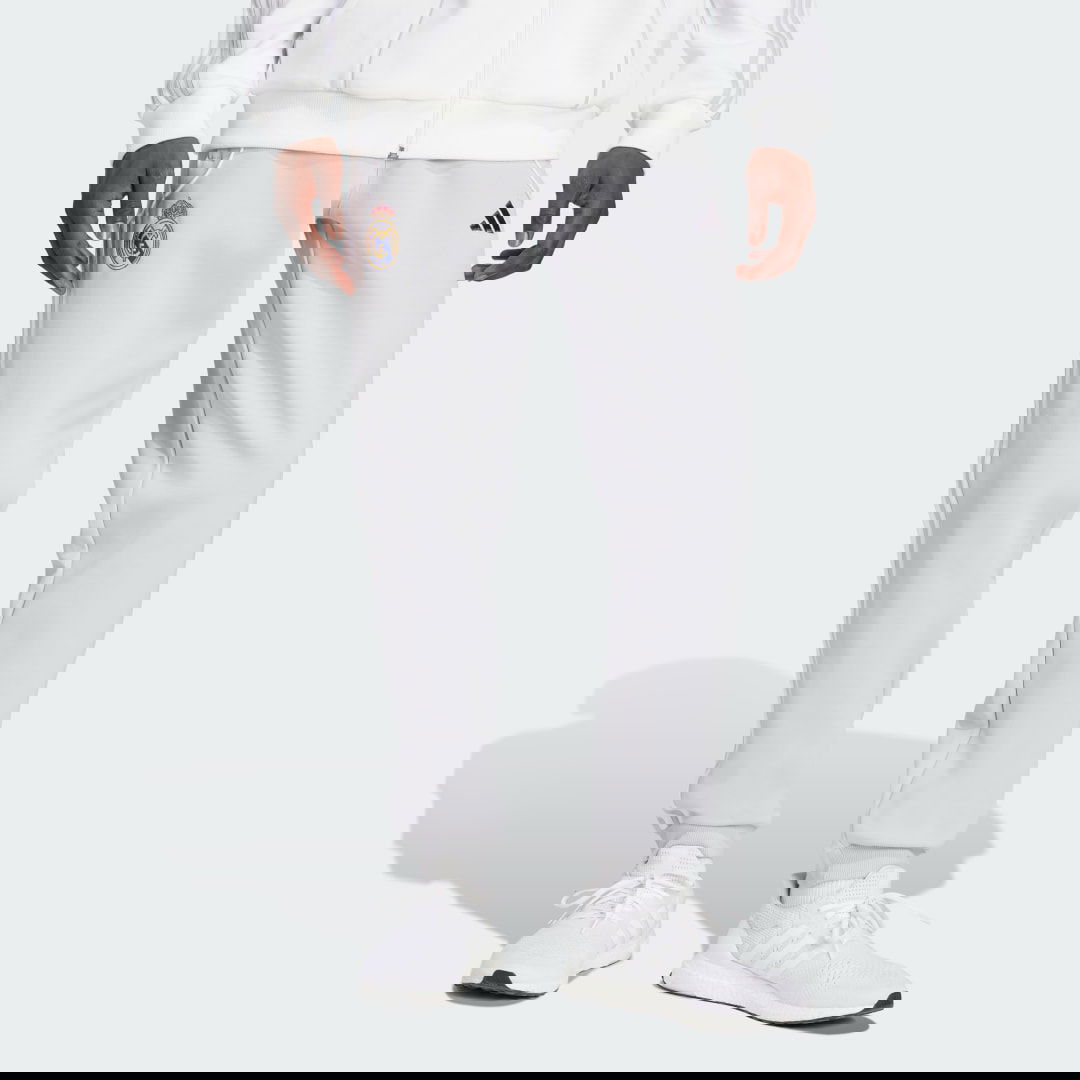 Joggingbukser adidas Performance Real Madrid Doubleknit Track Pants Grå | JN3070, 0