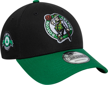 Kasket New Era Boston Celtics Side Patch 9Forty Adjustable Cap Sort | 60667451-60667451, 2