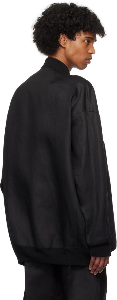 Bomberjakke Rick Owens Rick Owens Hollywood Jumbo Flight Bomber Jacket Sort | RU01E5793 TWL, 2
