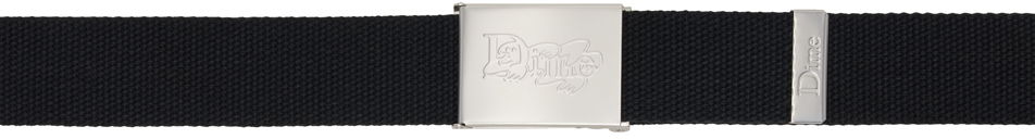 Bælter Dime Classic Web Belt Sort | DIME23D2F47BLK, 0