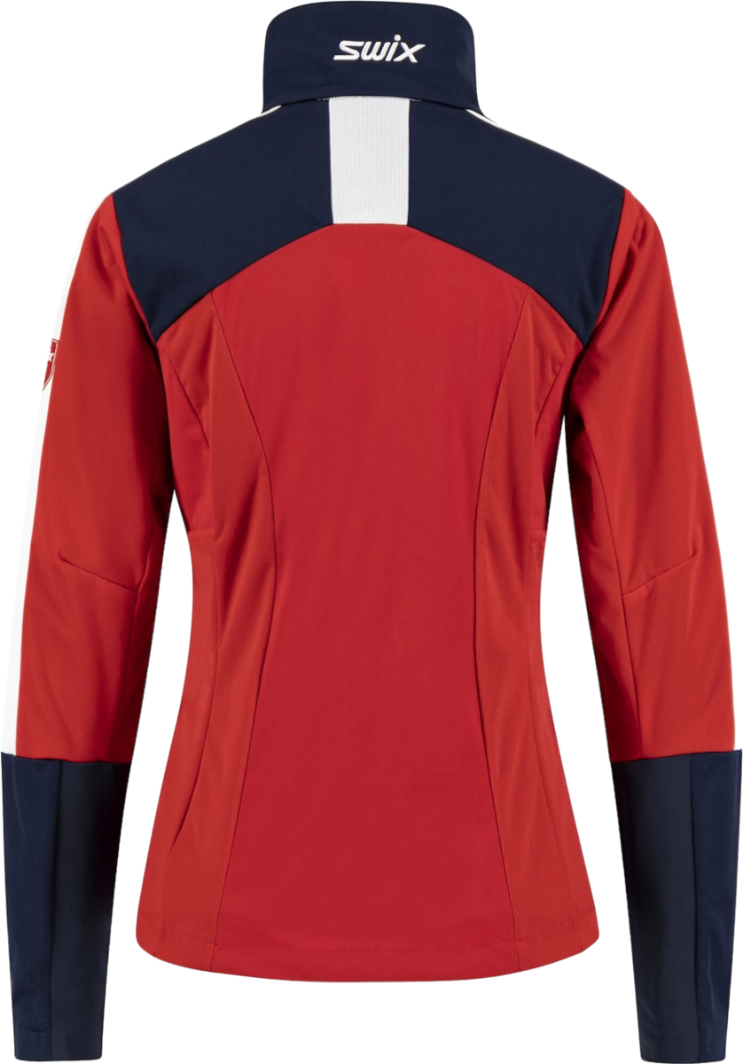 Vindjakke SWIX Swix Blizzard XC Women's Cross-Country Ski Jacket Rød | 12976-99990, 1