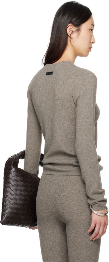 T-shirt Fear of God Fear of God ESSENTIALS Soft Rib Long Sleeve T-Shirt Grå | 192SP257803FW, 2
