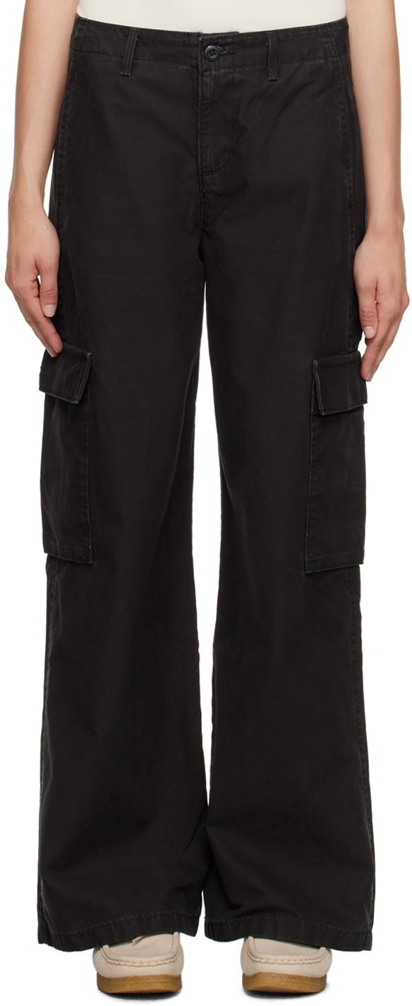 Cargo bukser Levi's ® Baggy Cargo Pants Sort | A6077-0003, 0