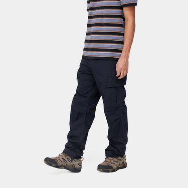 Cargo bukser Carhartt WIP Regular Cargo Pant Mørkeblå | I015875_1C_02, 2