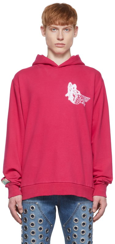 Sweatshirt We11done Cotton Hoodie Lyserød | WD-TH1-22-549-U-HP, 0