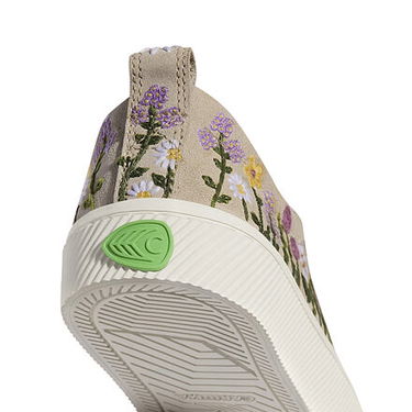 Sneakers og sko Cariuma OCA Low Embroidered Flowers Grå | 100102N33, 5