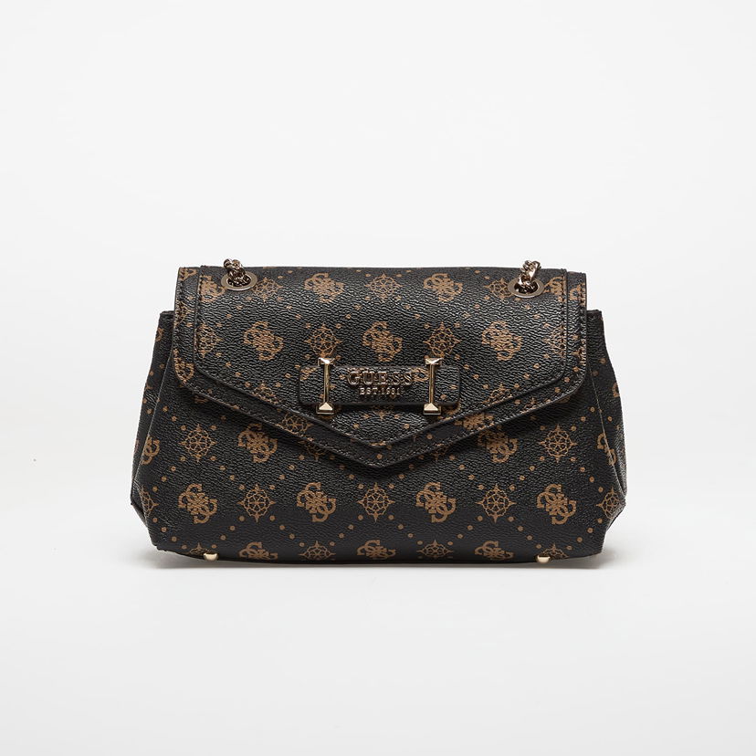 Håndtaske GUESS Silia Convertible Crossbody Flap Brun | HWGP9890210-ESL