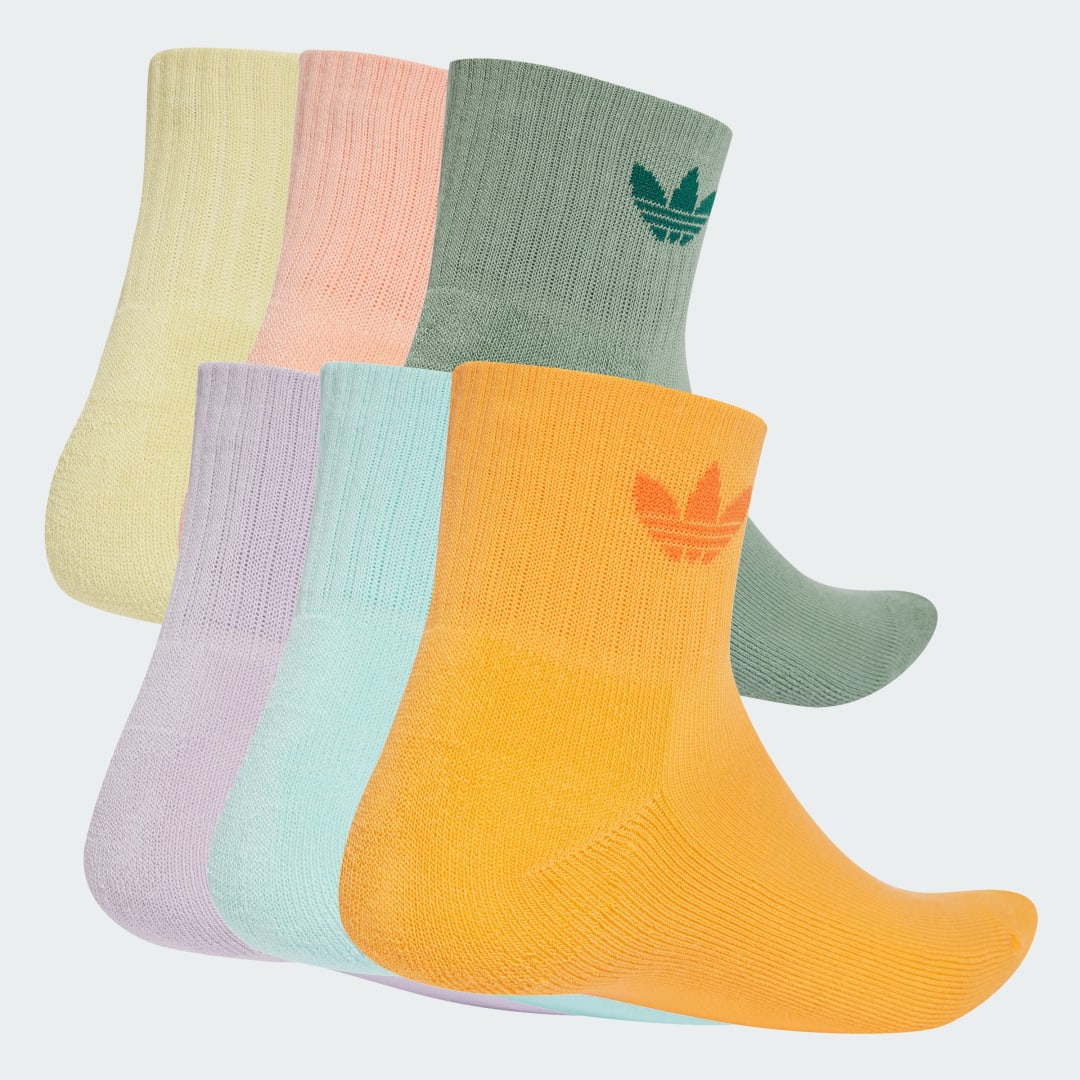 Sokker adidas Performance 6 Pack Mid Ankle Socks Flerfarvet | JJ1835, 1