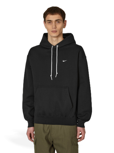 Sweatshirt Nike Solo Swoosh Hooded Sweatshirt Sort | DX1355-010