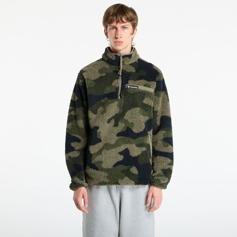 Sweatshirt Columbia Columbia Rugged Ridge™ High Pile Half Zip Fleece Grøn | 2135471397