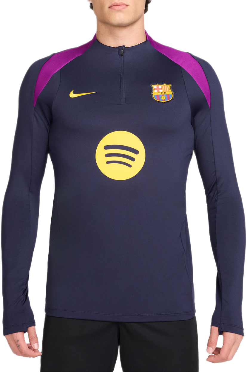 T-shirt Nike FCB Nike Dri-FIT Strike Drill Top Mørkeblå | hj7774-597