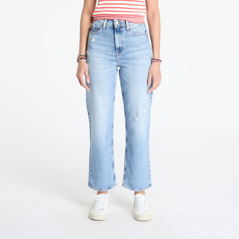 Jeans Tommy Hilfiger Tommy Jeans Layla High Rise Slim Straight Jeans W25/L30 Blå | DW0DW20013 1AB