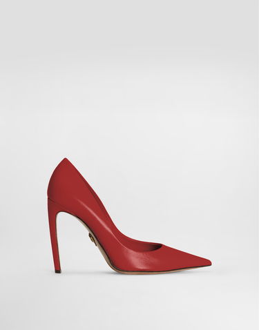 Tilbehør Dolce & Gabbana Dolce & Gabbana Polished Goatskin Pumps Rød | CD1894A573883027, 0