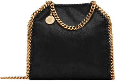 Håndtaske Stella McCartney Falabella Tiny Chain Shoulder Bag Sort | 391698W9355, 0