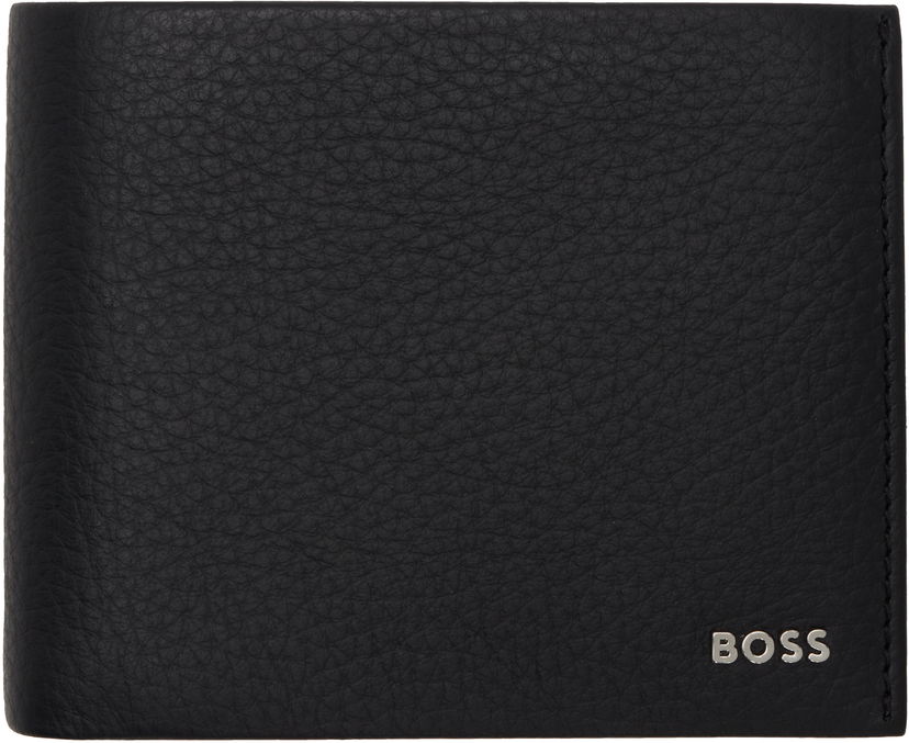 Tegnebog BOSS Men's Leather Bifold Wallet Sort | 50529505