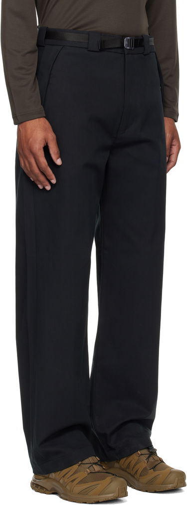 Cargo bukser ROA ROA Buckle Chino Pants Sort | RBMW0380FA267, 1