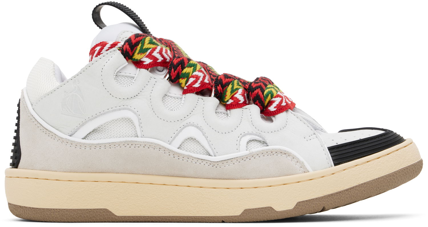 Sneakers og sko LANVIN Lanvin Curb Hvid | FU-SKDK12-DRA2-P25, 0
