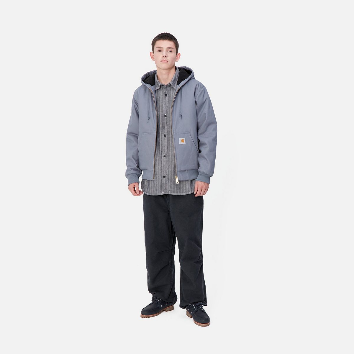 Cargo bukser Carhartt WIP Stone Dyed Black Pants Sort | I033762_9, 1