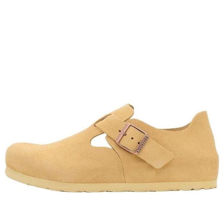 Sneakers og sko Birkenstock Birkenstock London Suede Narrow Fit Shoes Gul | 1027600, 0