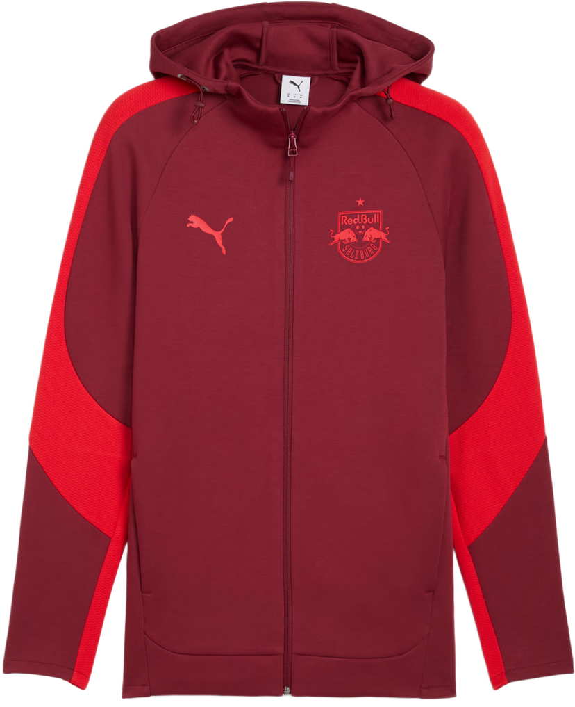 Jakke Puma Red Bull Salzburg Evostripe Hooded Jacket Bourgogne | 781767-10