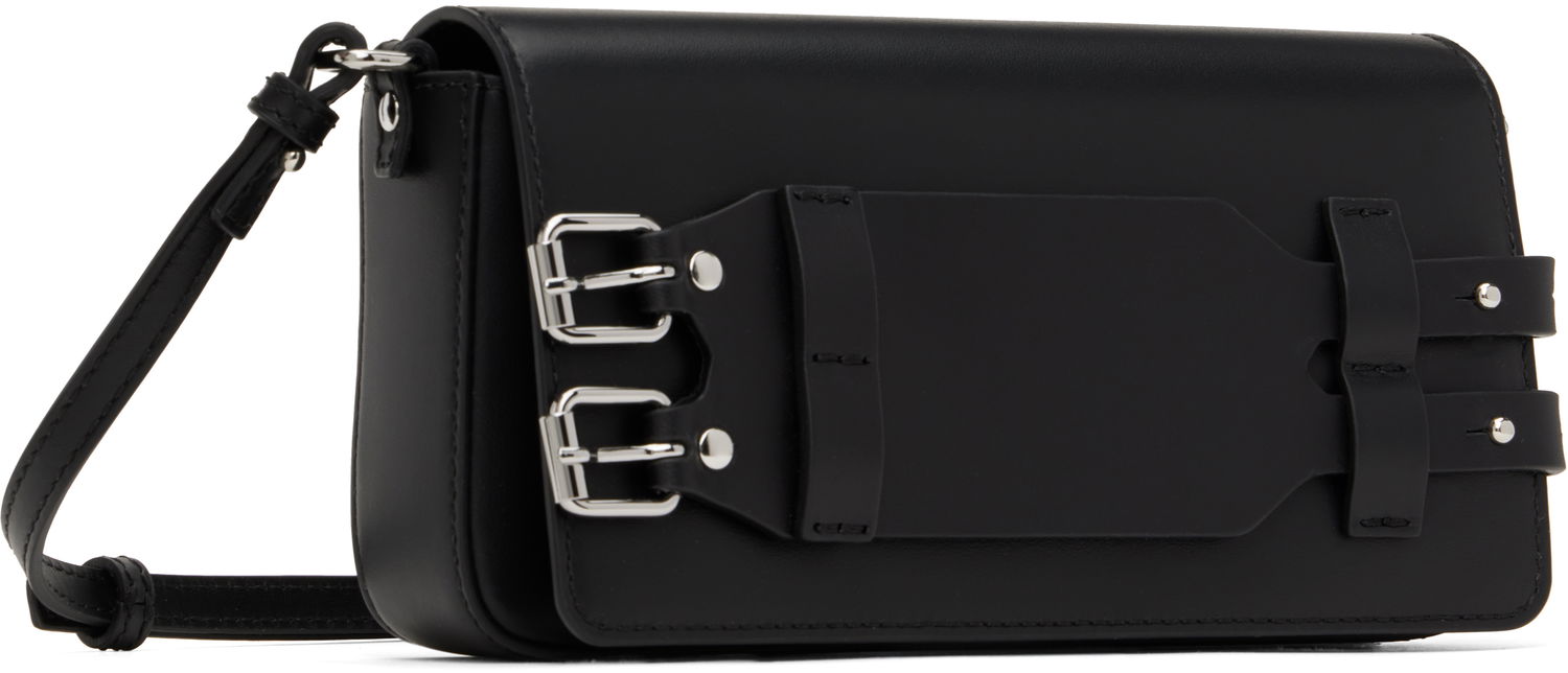 Håndtaske Maison Margiela MM6 Maison Margiela Small Bracelet Bag Sort | SB6WG0018 P8327, 1