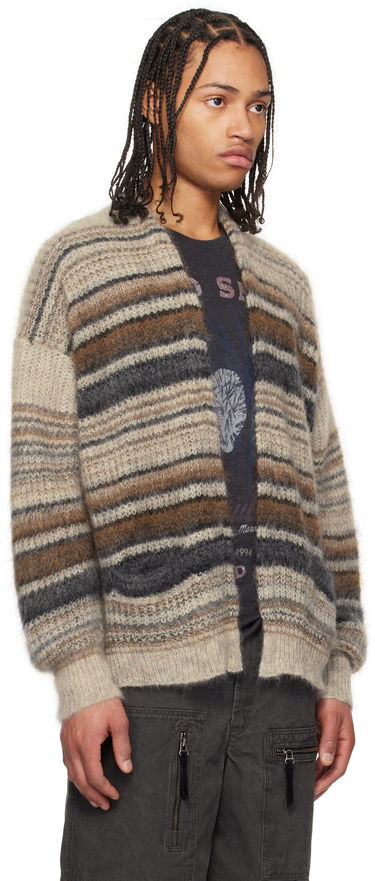 Sweater ISABEL MARANT Isabel Marant Danah Striped Open Cardigan Flerfarvet | 25PCA0014HA-C1L09H, 4