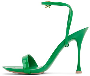 Sneakers og sko Gianvito Rossi Ribbon Heeled Sandals Grøn | G32174.95LAC.VER, 2