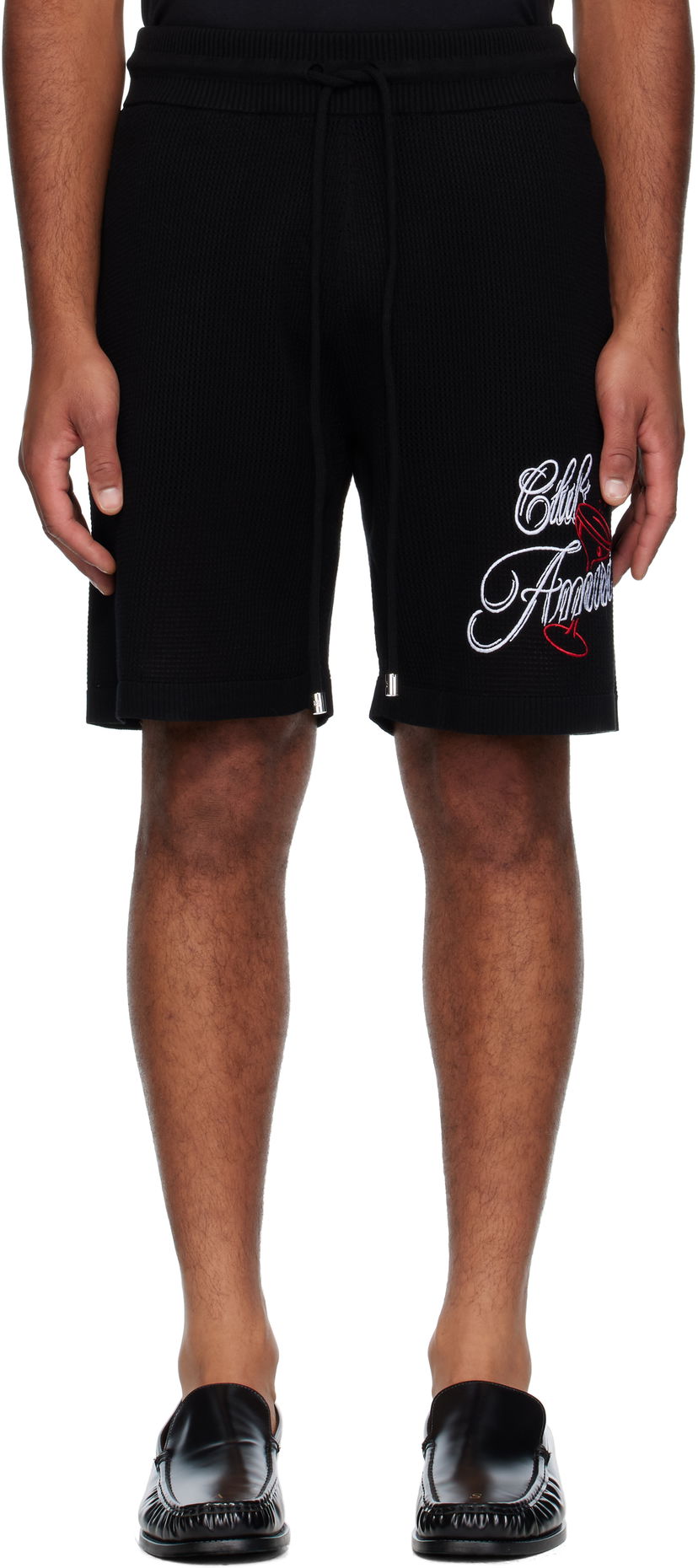 Shorts AMIRI AMIRI 'Club Amiri' Crochet Shorts Sort | AMKNSH1043