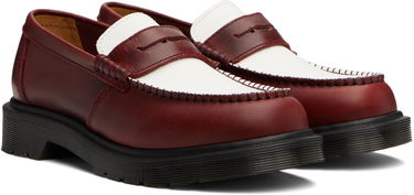 Sneakers og sko Dr. Martens Penton Two-Tone Leather Loafers Rød | 40635600, 3
