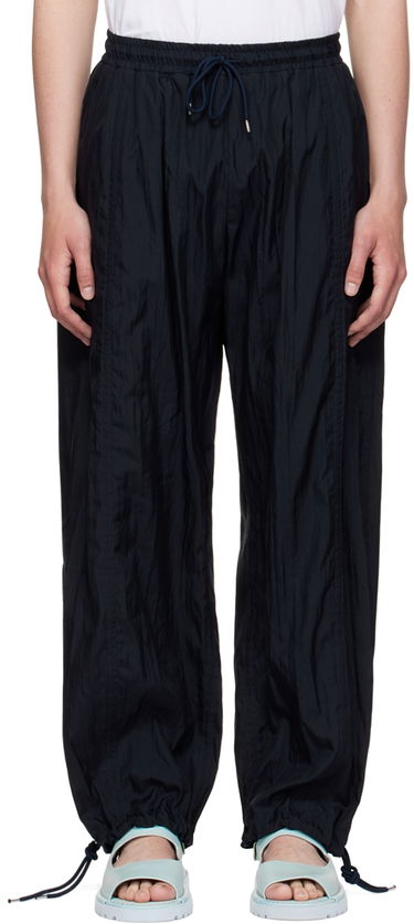 Bukser Stella McCartney Stella McCartney Nylon Trousers Mørkeblå | 6044413STA90, 0
