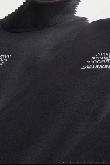 Sweatshirt Maison Margiela MM6 Maison Margiela x Salomon Oversized High-Neck Fleece Sweatshirt Sort | S52NH0035.M20140.899, 3