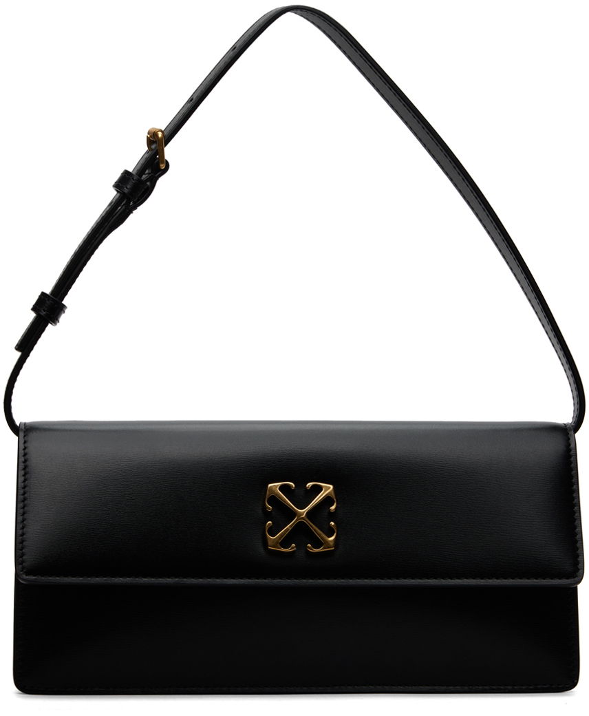 Skuldertaske Off-White Black Jitney 1.0 Shoulder Bag Sort | OWNN172C99LEA0011000, 0
