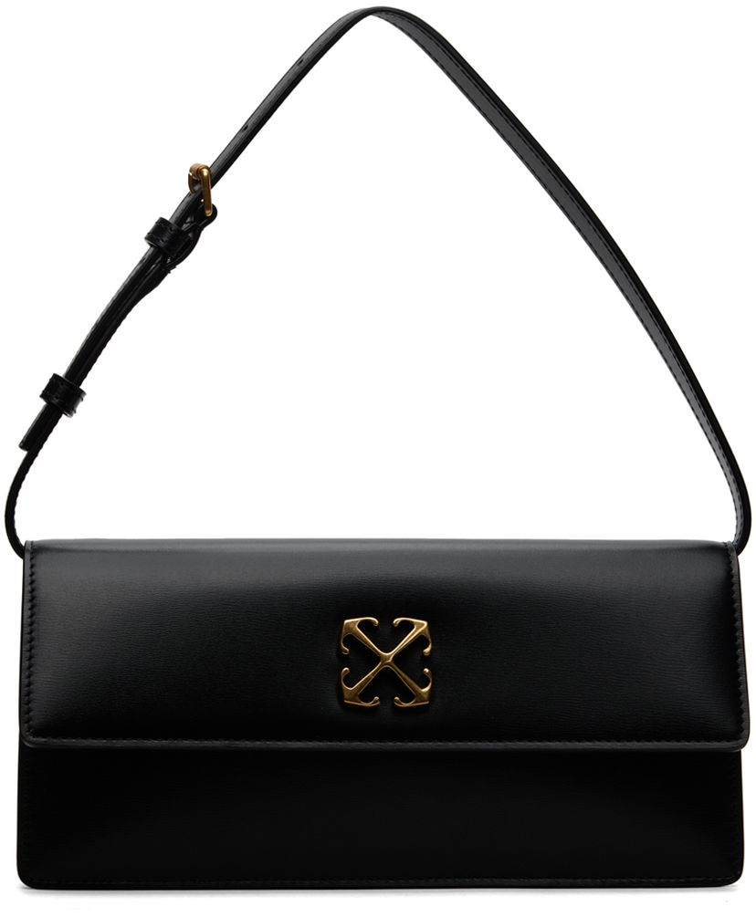 Skuldertaske Off-White Black Jitney 1.0 Shoulder Bag Sort | OWNN172C99LEA0011000