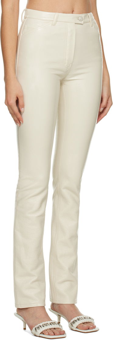 Bukser Courrèges Courrèges Slim-Fit Trousers Hvid | 322CPA071VY0003, 1