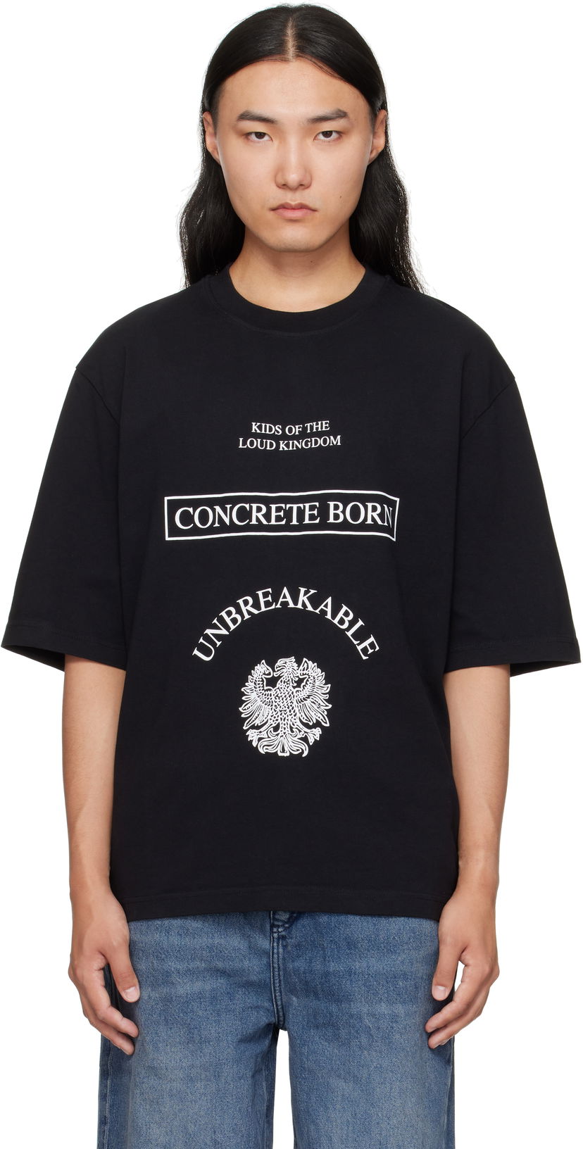 T-shirt Han Kjøbenhavn Kingdom Oversized T-Shirt Sort | M-134725