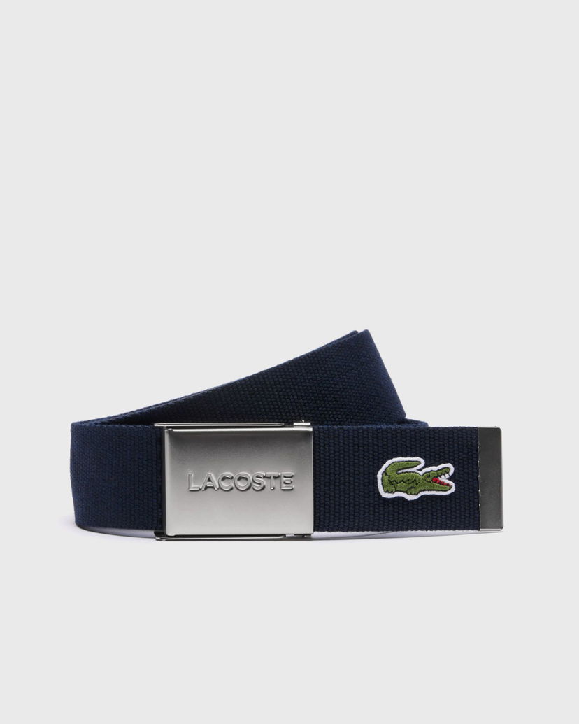 Bælter Lacoste Lacoste 40 Woven Strap 110 CM Mørkeblå | RC2012-166