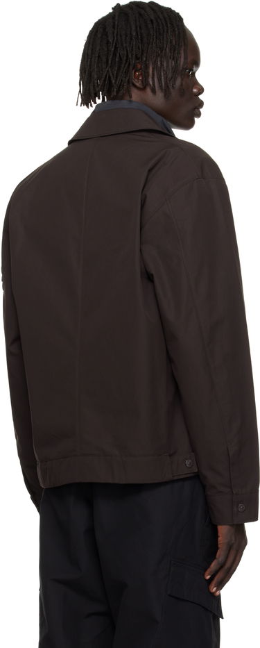 Jakke Stone Island Stone Island Weatherproof Canvas Overshirt Brun | K2S15 1200018 S00F1, 2