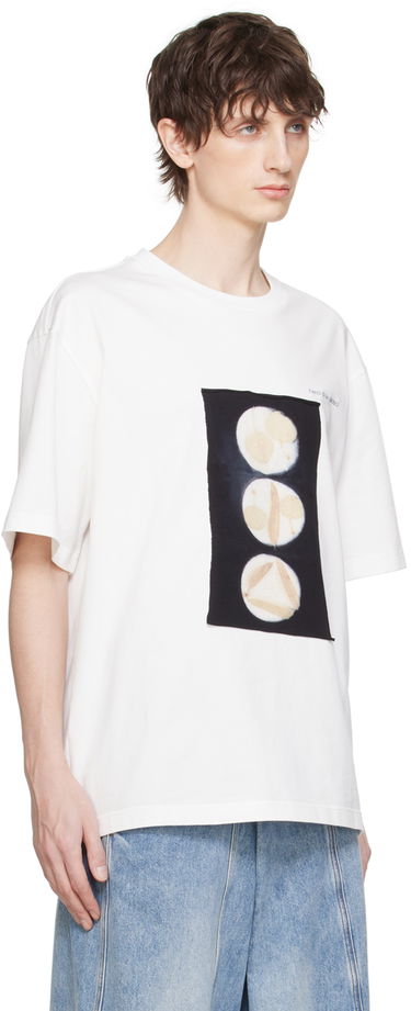 T-shirt Feng Chen Wang Feng Chen Wang Patch T-Shirt Hvid | FMS17TS08W, 1