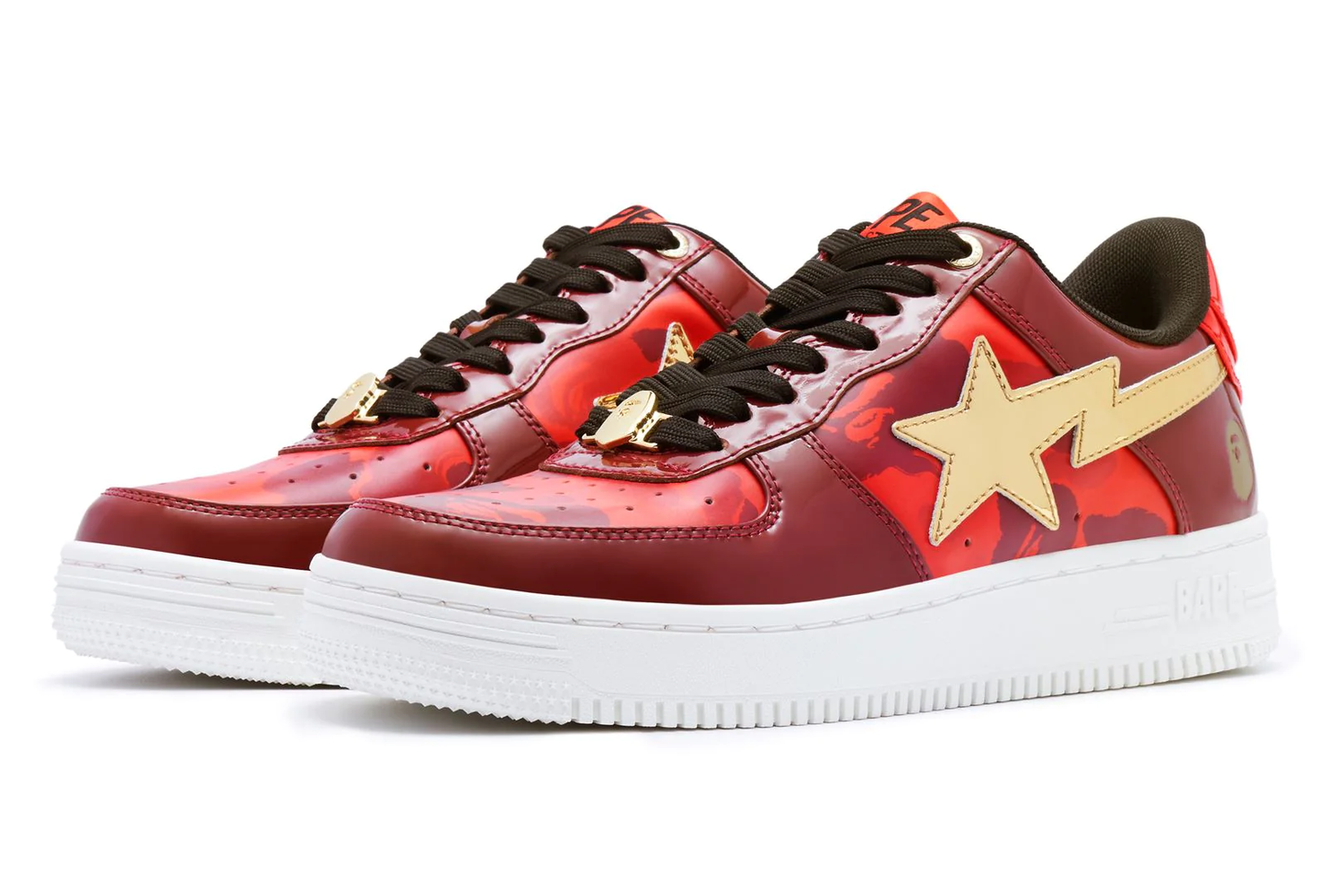 Sneakers og sko BAPE Sta 'CNY Project Red' Rød | 0ZXSHM191003K, 1