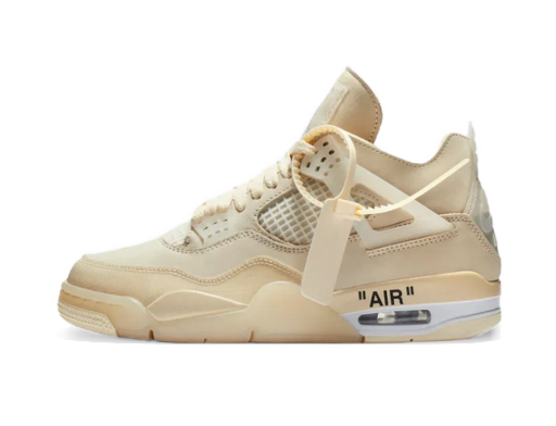 Sneakers og sko Jordan Off-White x Air Jordan 4 SP "Sail" W Beige | CV9388-100