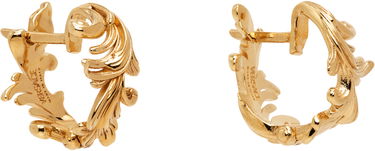 Øreringe Versace Versace Barocco Gold Hoop Earrings Gul | 1018995_1A00620_3J000, 1