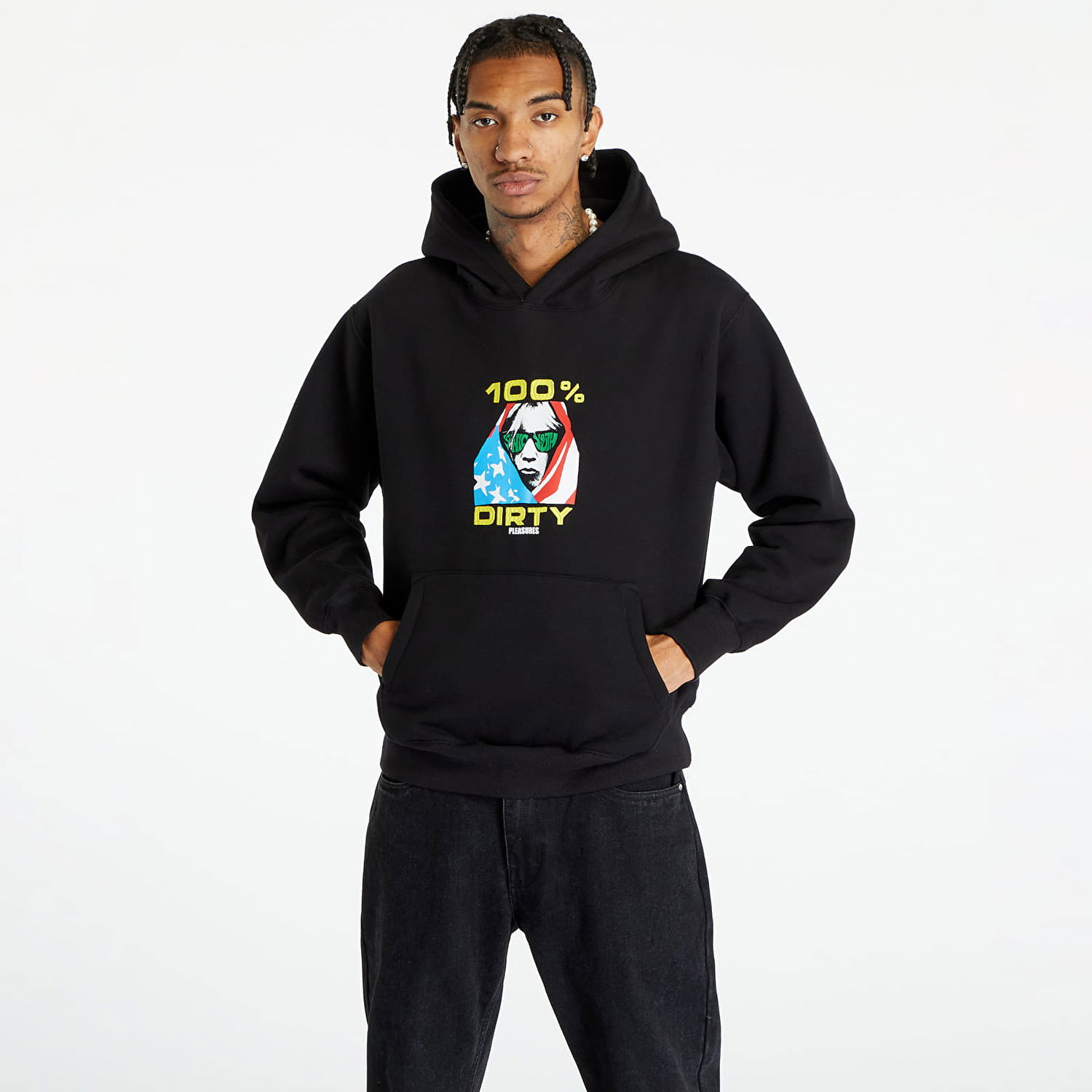 Sweatshirt Pleasures Dirty Sort | P23SY001 BLACK, 0