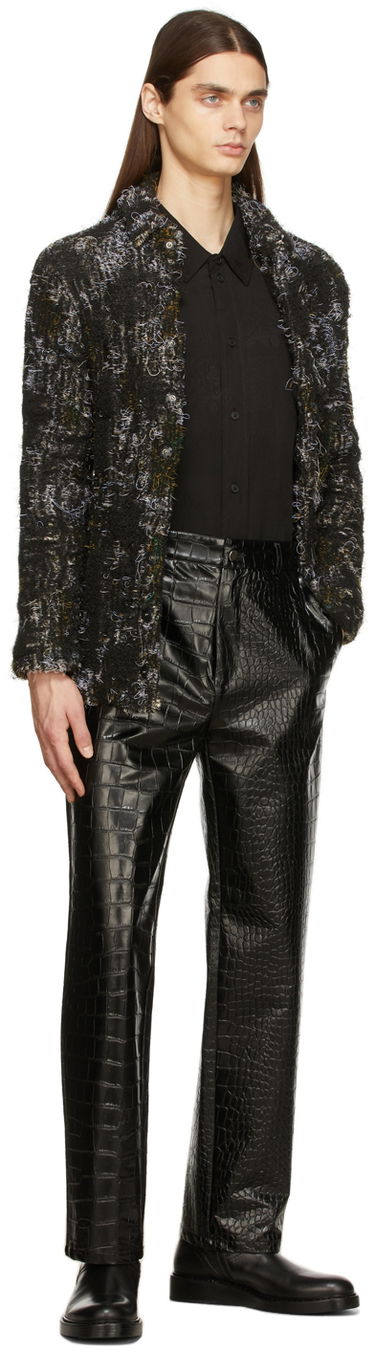 Skjorte Han Kjøbenhavn Exclusive Boxy Shirt Jacket Sort | M-131212, 3