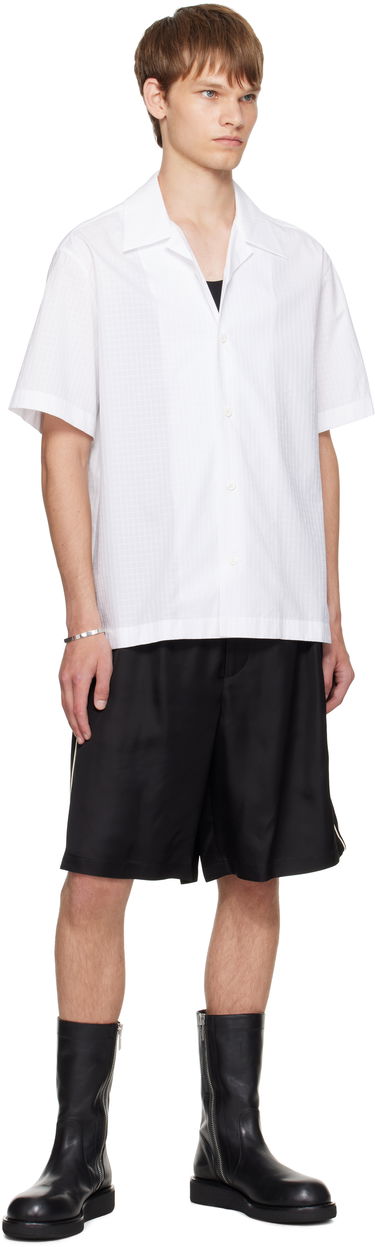 Skjorte Jil Sander Jil Sander Cotton Camp Collar Shirt Hvid | J61DL0061_J45302, 3