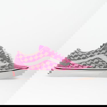 Sneakers og sko Vans Vans Old Skool EK Checkerboard 36.5 Lyserød | VN000EF3RAS1, 2