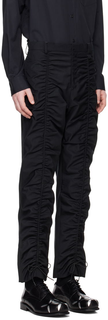 Bukser Simone Rocha Simone Rocha Ruched Trousers Sort | 4095 1075, 1